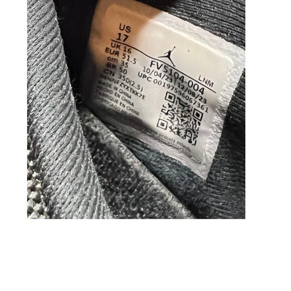 Nike Jordan 11 Retro Low Space Jam Sneakers Mens 17 - Picture 8 of 8